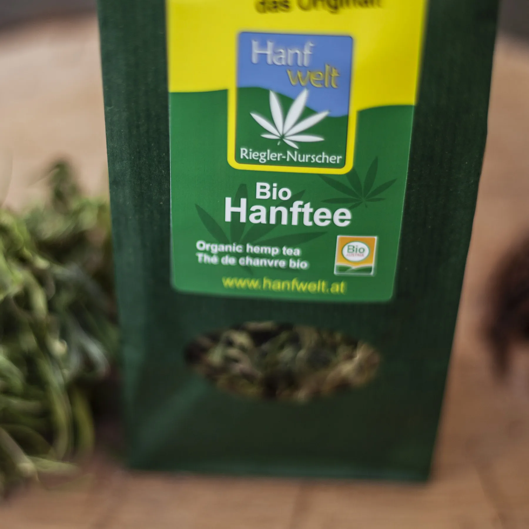Hanftee – Bio-Produkt