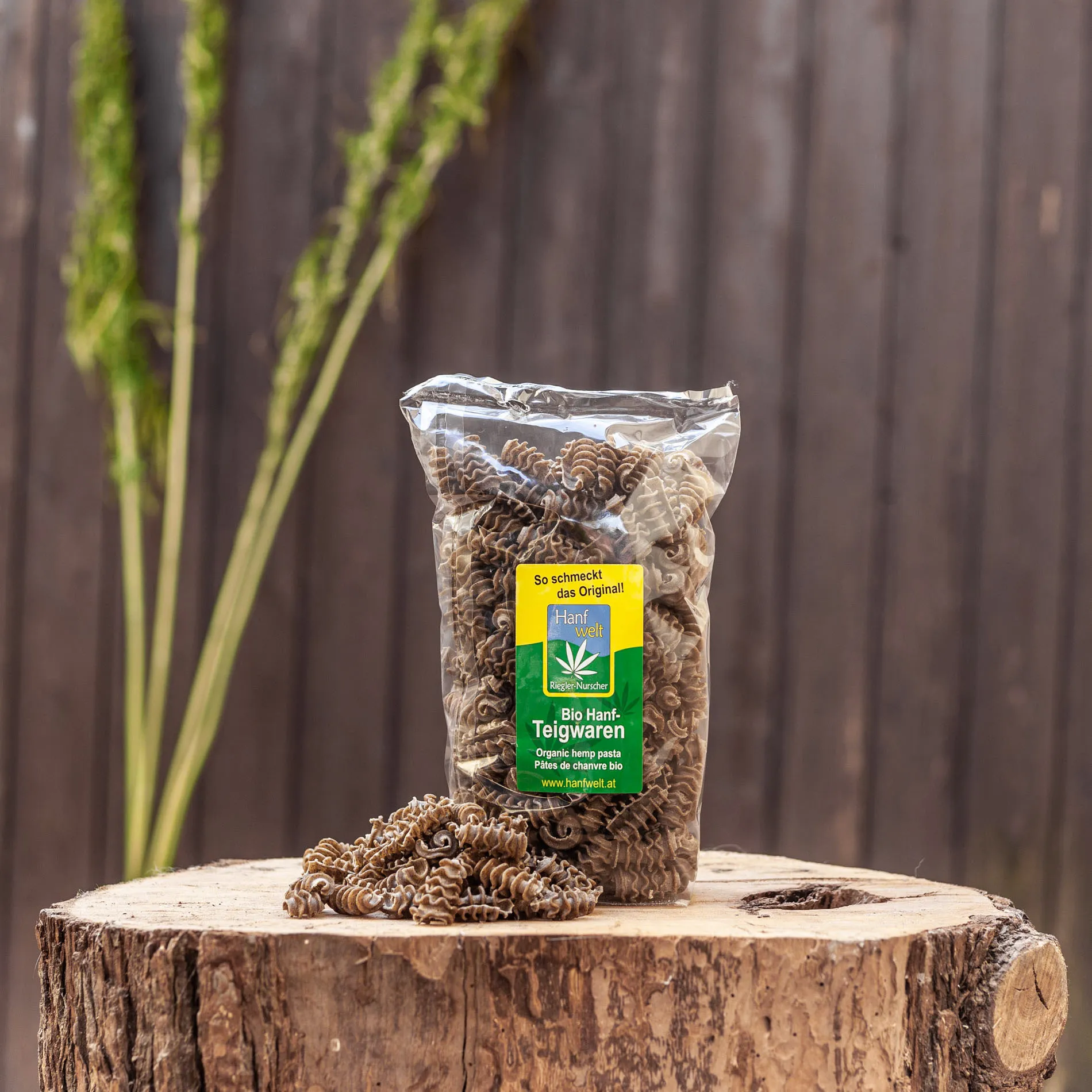 Spiralen – 10% Hanfschrot / Bio-Produkt
