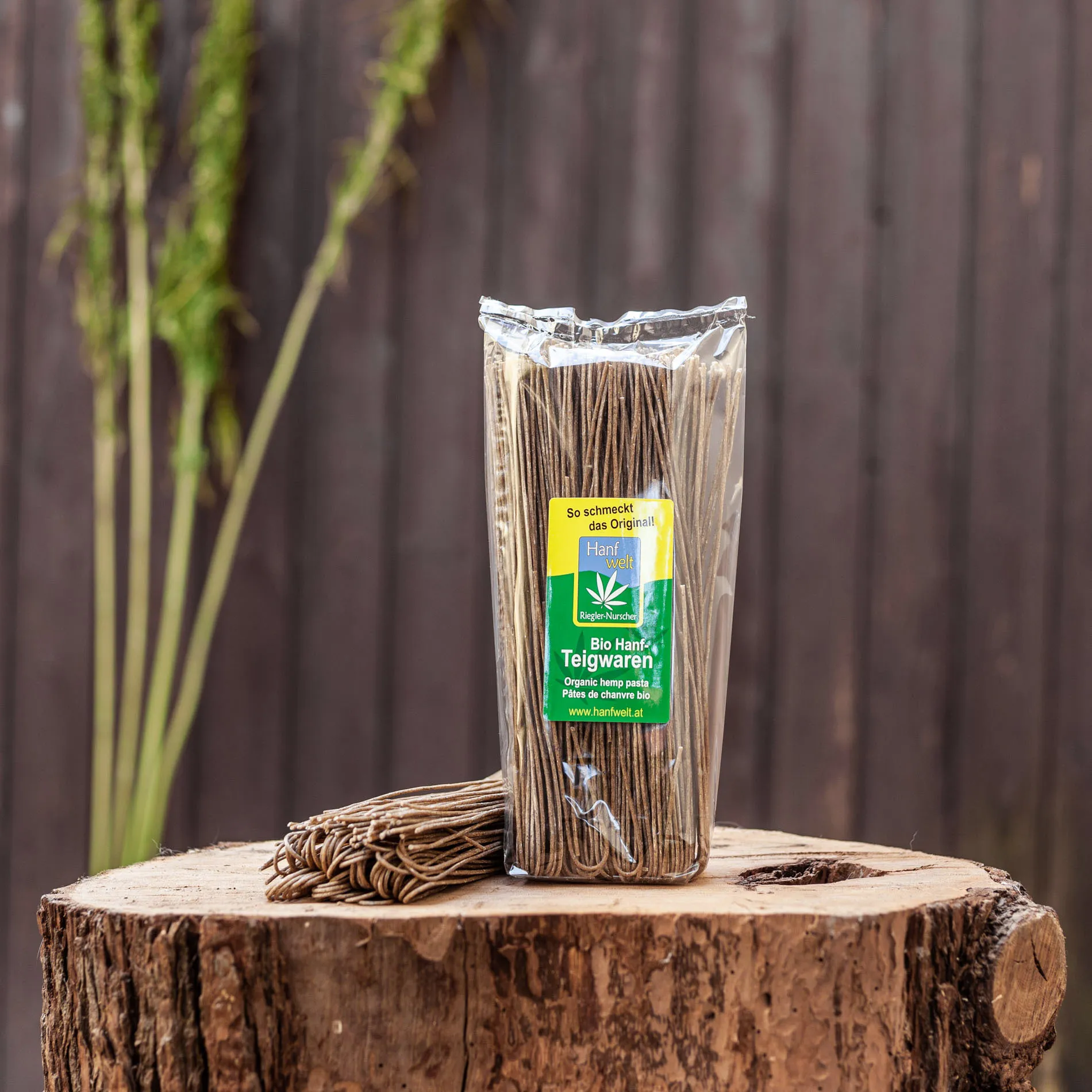 Spaghetti – 10% Hanfschrot / Bio-Produkt